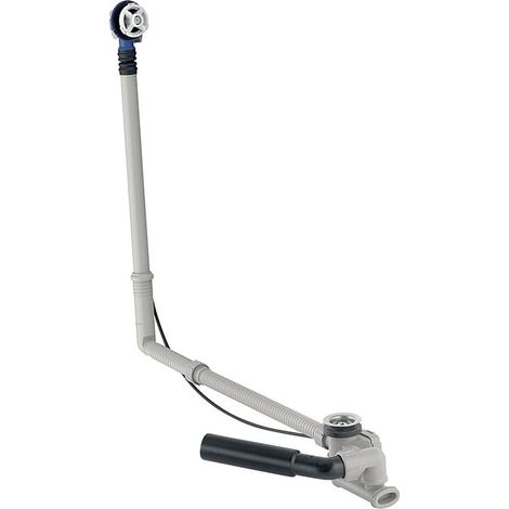 Geberit Badewannenablauf mit Drehbetätigung, Länge 73cm Außendurchmesser 40/50mm