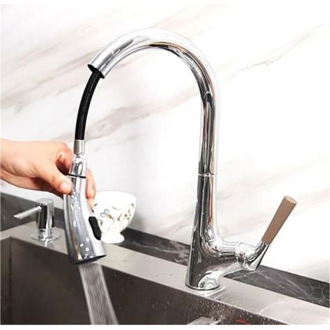 1114379-BC Kit de Tuyau de Robinet pour KOH'LER 1219935-BC Kit de Pièces de Rechange pour Tuyau de Robinet de Cuisine Extractible (1/5)