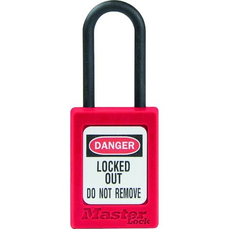Cadenas de consignation S32 électrique - 38 mm - rouge - MASTER LOCK