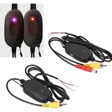 Émetteur et récepteur de signal 2,4 GHz pour caméra de recul de voiture (1/5)