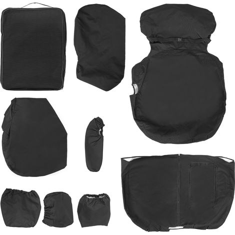 Front Seat Cover for Ford Transit 2013 2014 2015 2016 2017 2018-2023 Black (1/5)
