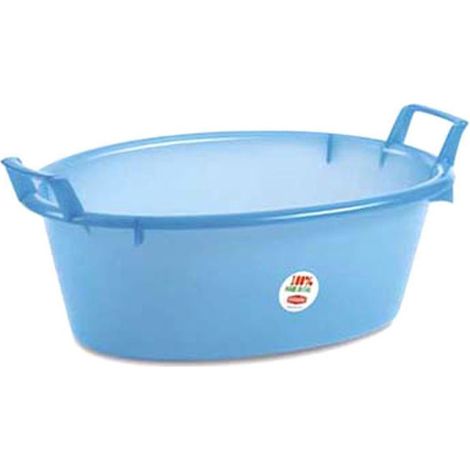 Bacinilla de polietileno ovalada azul L 23 55 Stefanpl