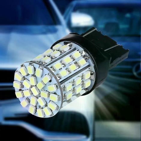 Für 2 Stück T20 W21W 7443 7440 LED 64-SMD 1206 Rücklicht-, Bremslicht- und Blinkerlampen-Zubehör für Autos (Auto-JXLGV) (1/4)