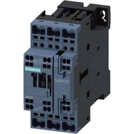 Siemens 3RT2027-2BB40 contactor 3 polos bobina 24V DC