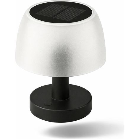 Lampada da Tavolo LED Solare USB Ricaricabile per Interni ed Esterni