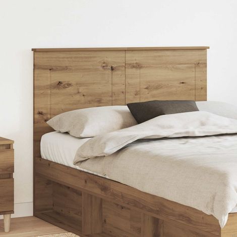 Cabecero Roble Artesanal 100 cm Madera de ingeniería