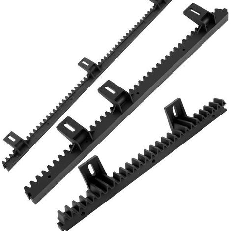 Crémaillères en nylon  crémaillères pour portails résidentiels  nylon de qualité technique  crémaillères en plastique. (1/3)