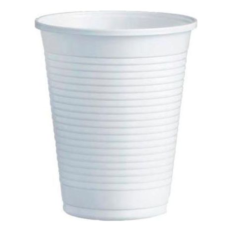 Gobelet en plastique pp 220cc white -100u-