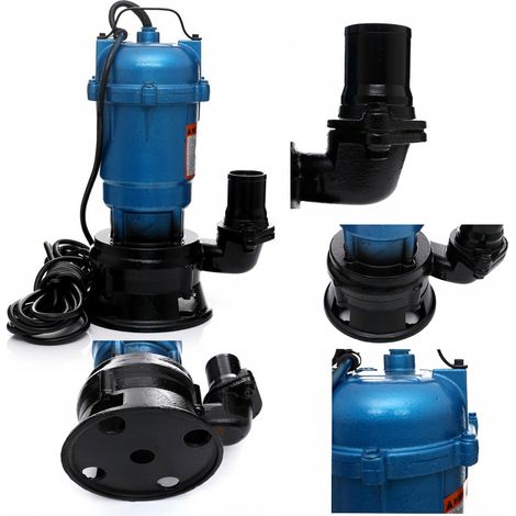 Pompa sommergibile per fossa settica con trituratore 2850W 21000l/h (1/5)