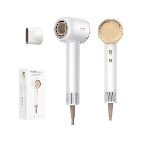 DREAME HAIR GLORY HIGH-SPEED HAIR DRYER-WHITE（GLORYCOMBO）
