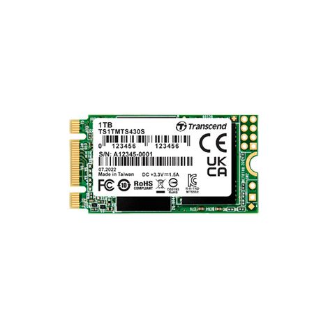 Transcend 430S M.2 1 To Série ATA III 3D NAND