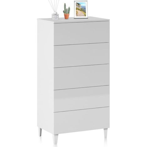 Cómoda chifonier Plex Blanco (ancho) x 117cm (alto) (1/5)