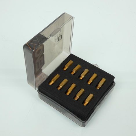 Box 10 Hauptdüse Vergaser pwk 100 bis 122 evok für Motorrad kea (1/4)