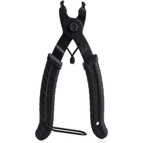 Bike Link Plier, Chain Plier Missing Chain 2 in 1 Opener Closer Remover Plier/Bicycle Chain Tool Compatible with All Speed ​​Repair Chains (1/4)