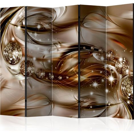 Paravento - Chocolate Tide II [Room Dividers] - 225x172 (1/4)