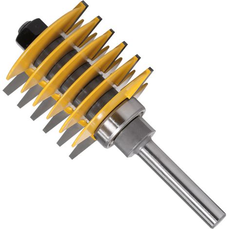 Outil à bois en option de qualité industrielle 8mm et 1/2 "poignée de fraise à joint de doigt