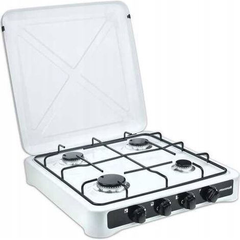 Estufa de gas Ravanson K-04T de 4 quemadores