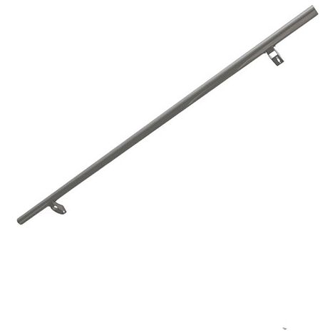 Wandhandlauf aus Aluminium – Grau – Länge 1,50 m - MC-MUR-EXT-G