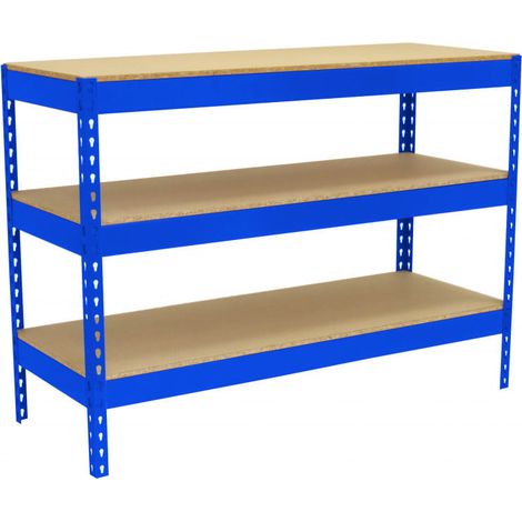 Simonrack Banc de travail professionnel bleu robuste et durable