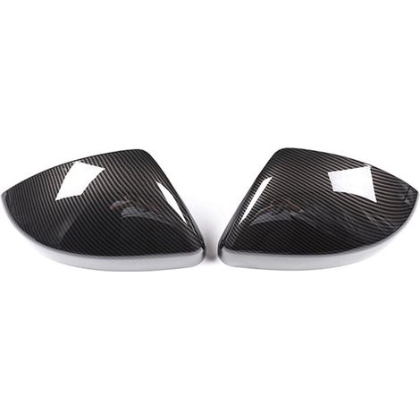 Copertura specchietto retrovisore in fibra di carbonio per Evoque Velar per F-Pace E-Pace 14-22 (1/2)