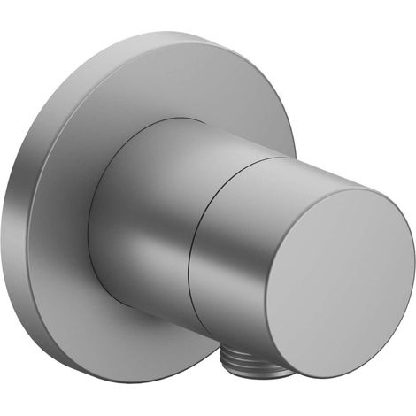 Vanne d'arrêt / inverseur 3 voies IXMO DN 15, UP, rosace ronde avec poignée IXMO Finition aluminium pur KEUCO (1/2)