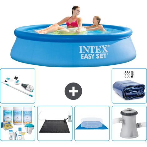 Intex Piscine Easy Set Ronde - 244x61 cm - 7-pièces S20119 (1/5)