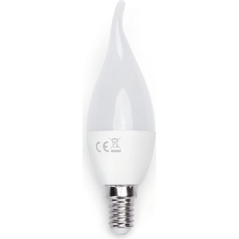 Lampadina Led E14 CL37 a colpo di vento 4W Bianco caldo 3000K Aigostar