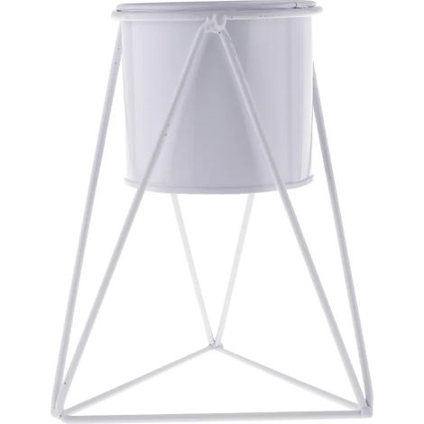 Support en fer pour pots de fleurs taille A couleur (1/5)