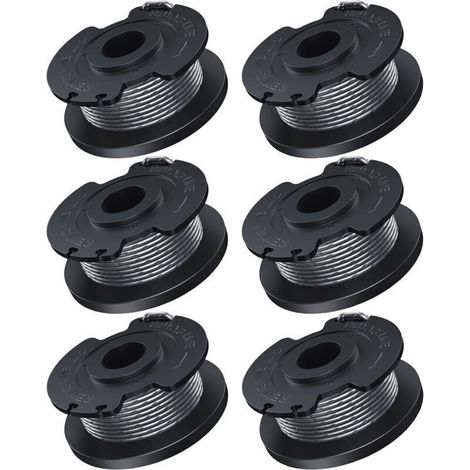 Ø1.6 mm-5m de Longueur Fil Coupe Bordure Compatible avec Bosch Convient pour Coupe-Bordures Sans fil EasyGrassCut.Contient 6 Pièces F016800569 Bobine Coupe Bordure (1/4)
