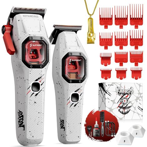 Tondeuse Cheveux Hommes, Tondeuse Digitale sans Fil (1/5)