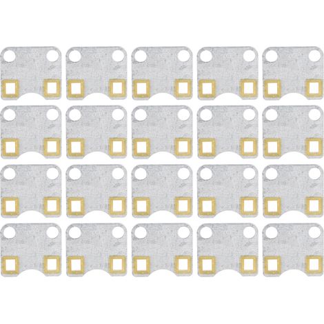 de 20 plaques de guidage de tige de poussée compatibles avec