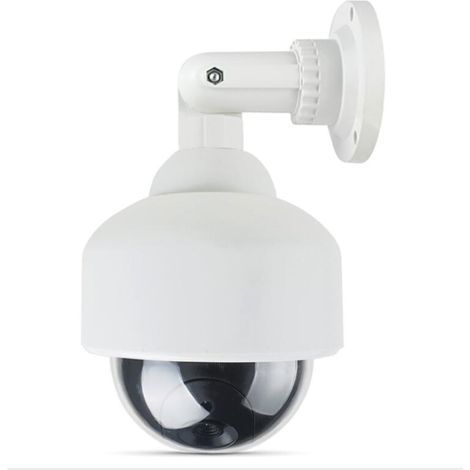 Caméra de Surveillance extérieure factice avec LED (1/4)