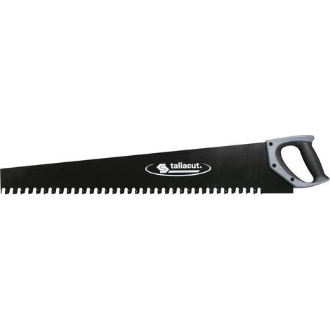 Taliaplast – Scie à bois 700 mm 34 dents carbure de tungstène pour béton cellulaire et plâtre – Poignée ergonomique – 480302