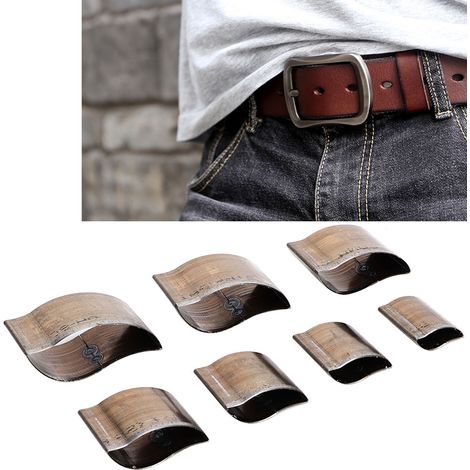Lot de 7 moules de découpe pour cuir faits main, moules de découpe pour cuir, moules de découpe laser, moules de découpe personnalisés pour pendentifs en forme de feuille A06A06 (1/2)