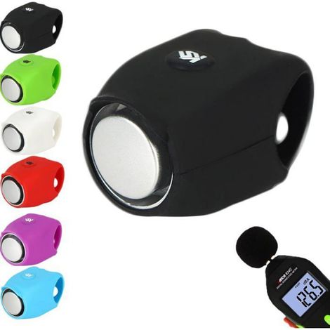 Klaxon de Vélo Puissant, Sonnette Électronique Mini Avertisseur pour VTT (1/3)