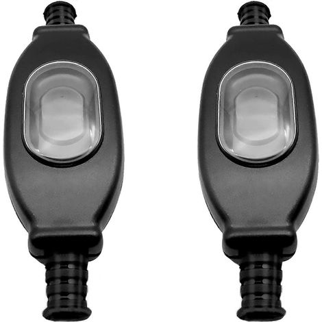 Interrupteur de cordon d'alimentation, 2 interrupteurs étanches 250 V pour transformateur électrique de lampe (1/5)