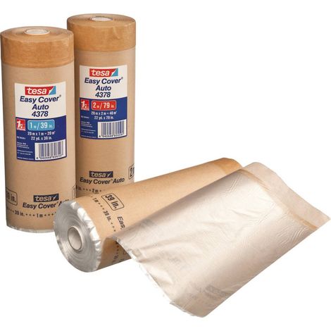 tesa 04378-00003-01 Nastro crespato tesa Easy Cover® Marrone (L x L) 20 m x 1 m 1 pz.