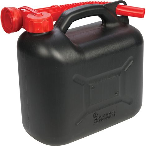 Kunststoff-Kraftstoffbehälter - 5 l Schwarz (1/2)
