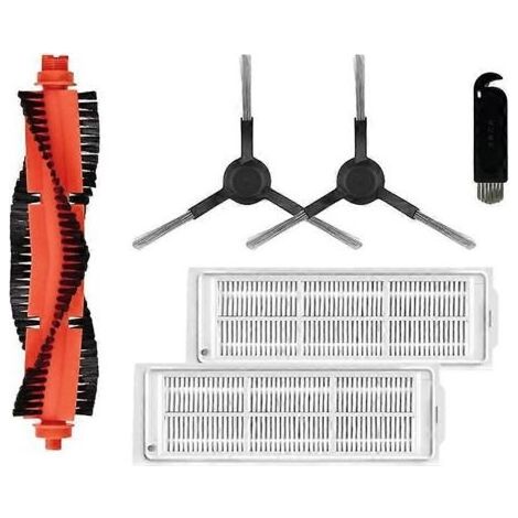 Pièces détachées et accessoires pour aspirateur robot Xiaomi Mi Robot Vacuum-Mop Pro STYTJ02YM XMSTJQR2S : brosse principale latérale, filtre HEPA (1/5)