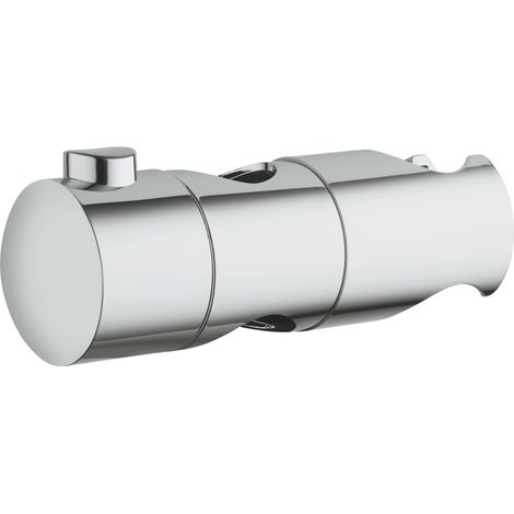 Grohe – Curseur barre de douche chromé 21,8 mm – Support pivotant pour ajustement hauteur – Compatible barres Tempesta et Euphoria