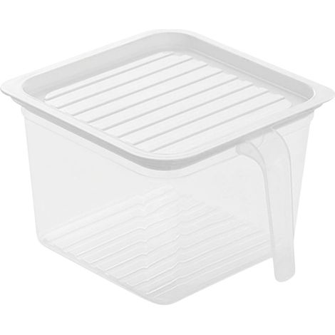 Boîte De Rangement Réfrigérateur - Boîte Alimentaire Étanche Transparente Pour Fruits Légumes Céréales - 1 Pièce (1/3)
