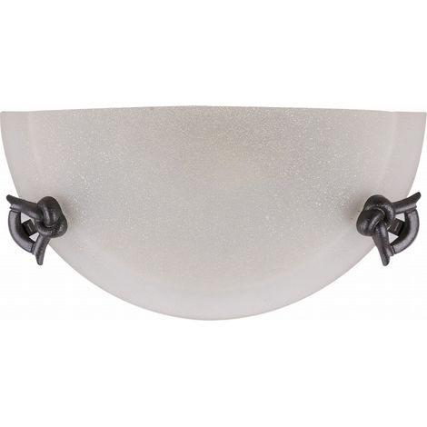 Plafoniera Candellux EVA semisfera 30cm E27 grigio (1/2)