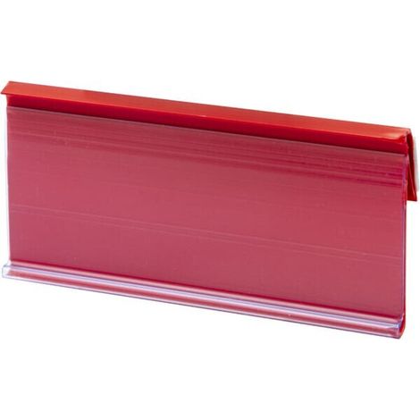 Preisschiene 12mm 100 x 39 rot UNIVERSAL 51600004 (1/2)