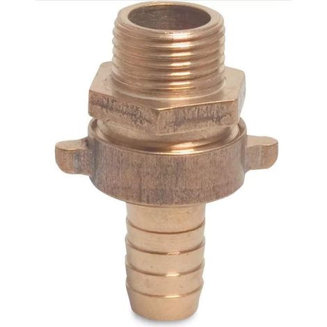 Raccord Geka 33 latón rosca externa 25 mm