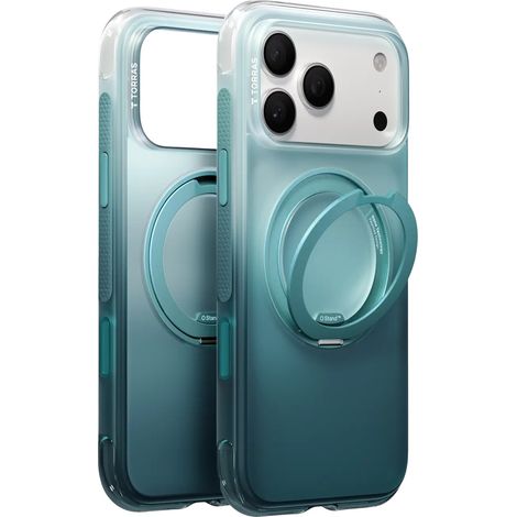 Torras - Ostand O3 Air - Custodia invernale Ostand O3 Air con MagSafe per iPhone 17 Pro / Pro Max iPhone 17 Pro / Misty Fjord