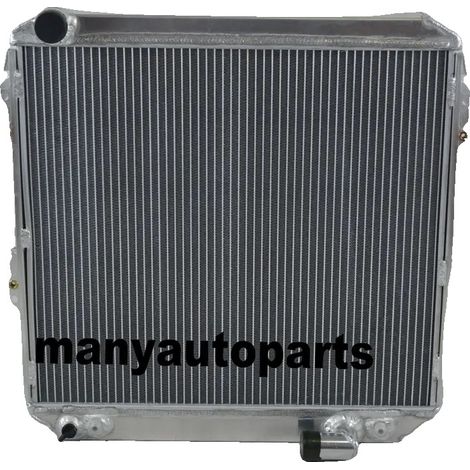 Radiador de aluminio, compatible con motores LN130 SUV/Pickup de 2.4/2.0 litros, alta conductividad térmica, construcción ligera, disipación de calor eficiente, diseñado para transmisión manual. (1/5)