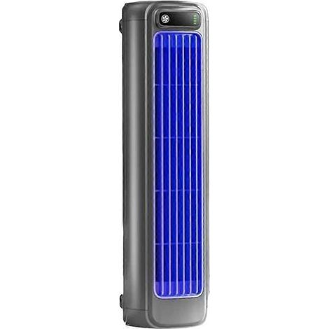 Ventilateur de refroidissement portable Ace, rechargeable et silencieux, avec 3 vitesses, gris. (1/5)