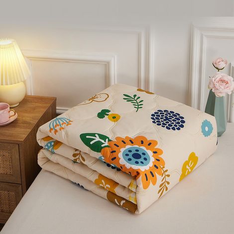 Couette d'été pour climatiseur, lavable en machine, douce et respirante, portable
