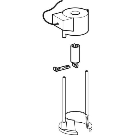 Geberit 115498001 Levier électromagnétique pour ap, Mod.127.001