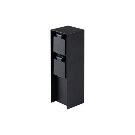 Elektrischer Gartenpfosten mit 2x IP44 Steckdosen DASTO Kanlux 36585 (1/5)